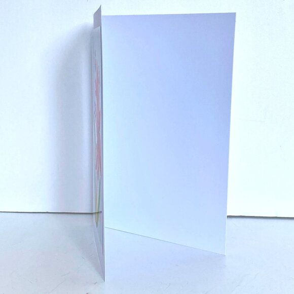 Amaryllis and Bees Art Print 5x7in Blank Greeting Card and Envelope All Occasion - Picture 2 of 4